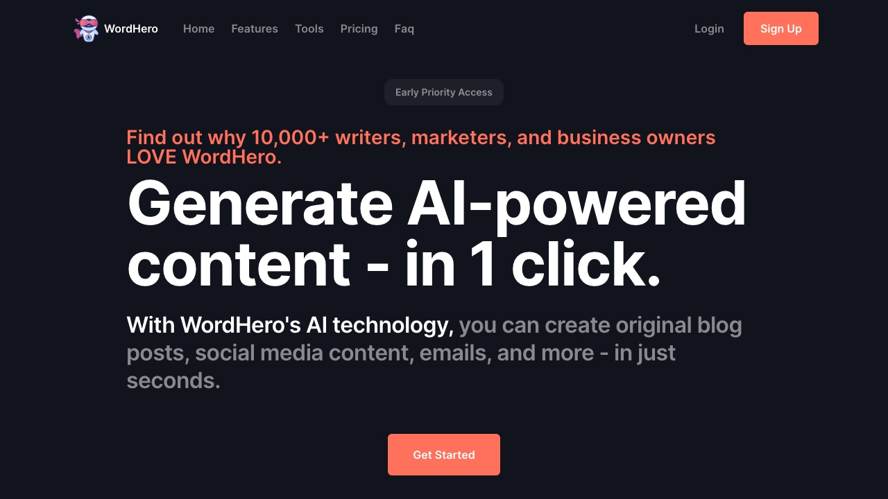 Wordhero
英雄般的词汇